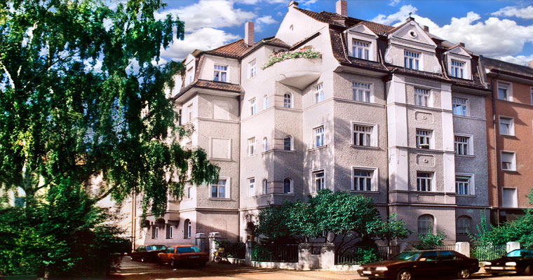 Mehrfamilienhaus in Nürnberg, Nibelungenviertel